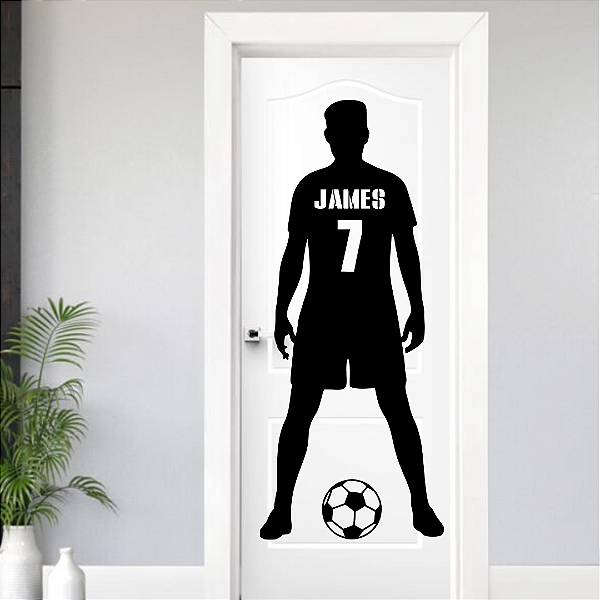 Jogador Futebol Clássico Nome e Número