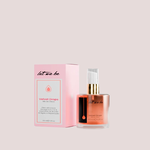 Velvet Drops Óleo Reparador Brilho e Sedosidade - 30ml