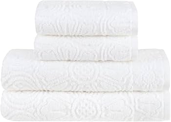 Buddemeyer Jogo de Toalhas Florentina Extra Soft Branco 4 peças