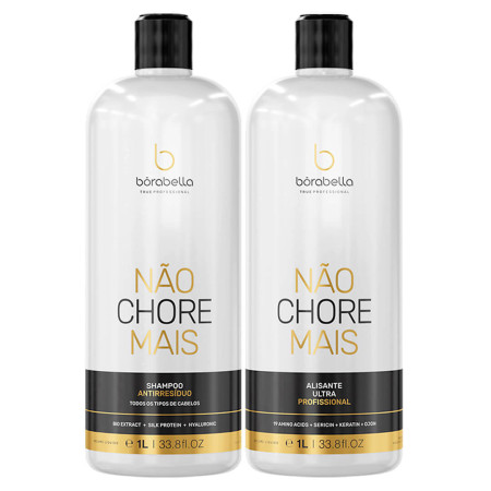 Borabella Não Chore Mais 19 Aminoácidos Progressiva Kit 2x1L