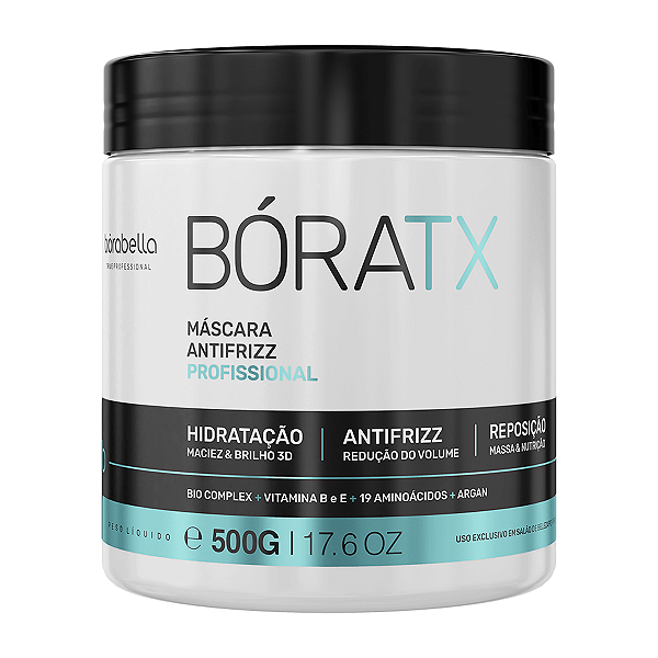 Borabella Boratx 19 amino Alinha - Hidrata - Repõe Massa 500g