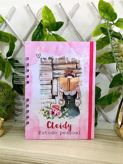 Caderno Estudo Pessoal Rosa 2