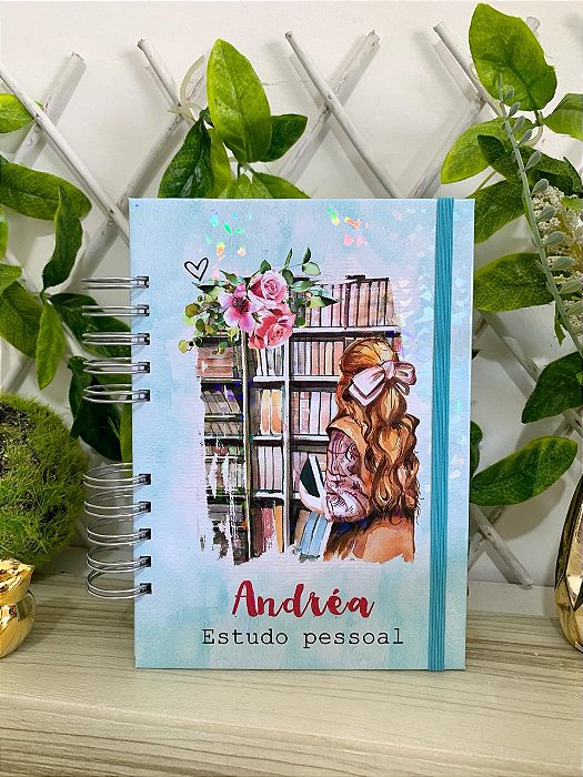 Caderno Estudo Pessoal Azul 3