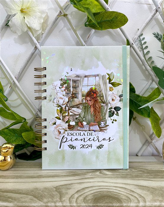Caderno Escola do Serviço de Pioneiro Rosas Brancas 01