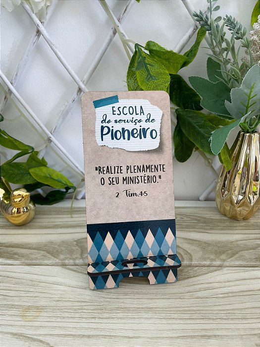 Porta Celular ESP Losango Verde musgo