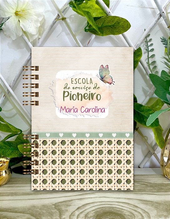 Caderno Escola do Serviço de Pioneiro Verde Palha
