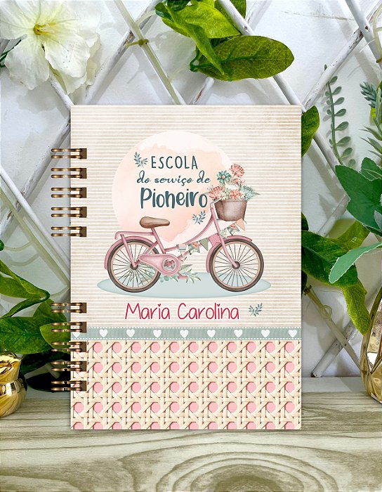 Caderno Escola do Serviço de Pioneiro Bicicleta 01
