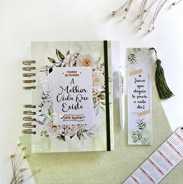 Planner da Pioneira 2025 Floral Verde 02