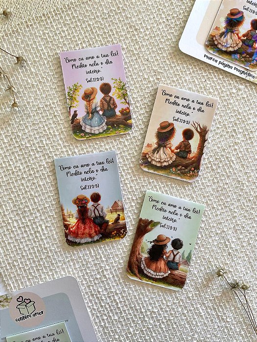 Marca páginas magnético Dolls