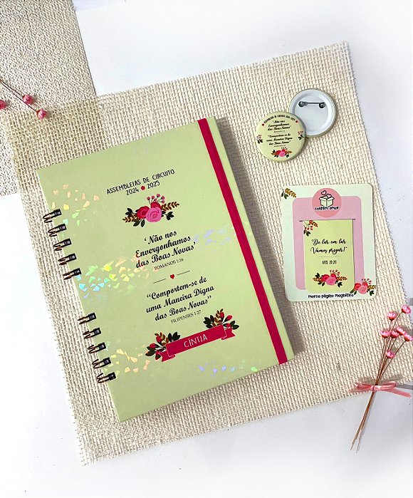 Kit Caderno 2 Assembleias 2024/2025 Liso
