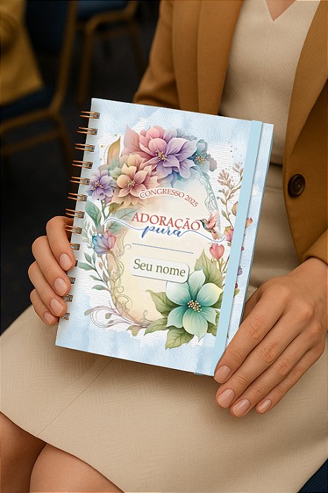 Caderno Floral Congresso 2025 com Programação