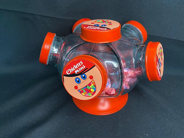 Baleiro Giratório Pequeno Chicletes