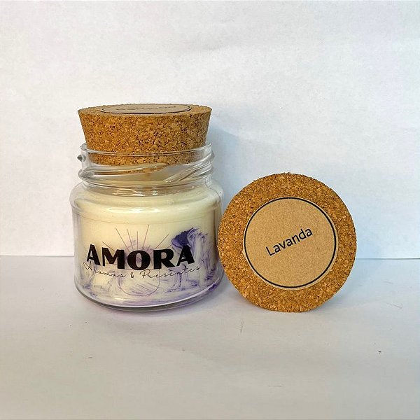 Vela aromática grande Lavanda