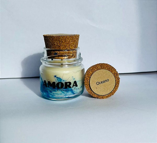 Vela aromática pequena Oceano