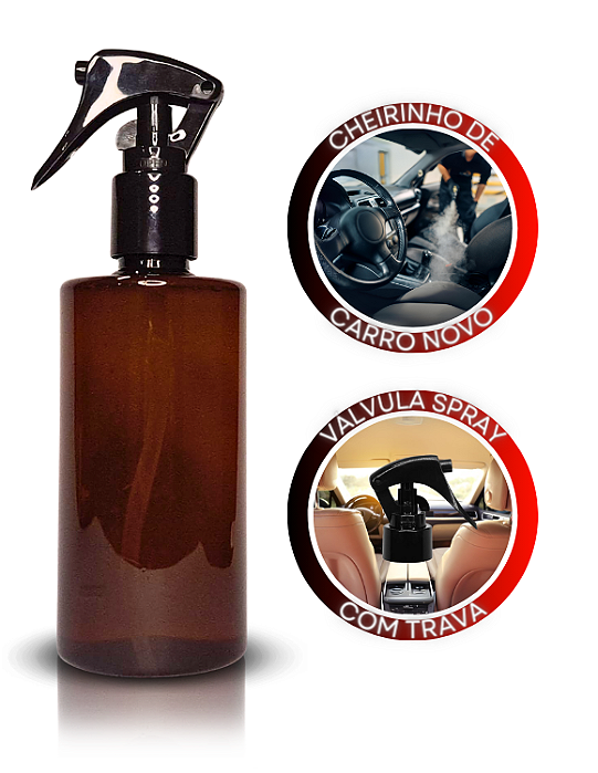 Kit P/ Fazer 250ml Spray Cheirinho de Carro Novo