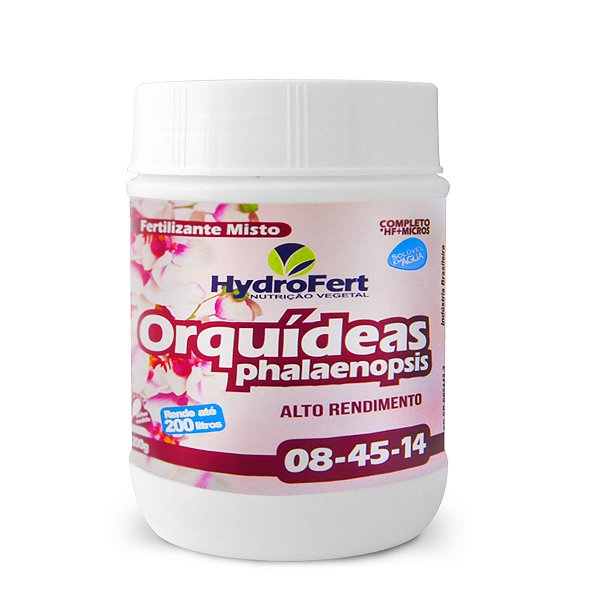 Fertilizante NPK Orquídea Phalaenopsis Hydrofert 200g