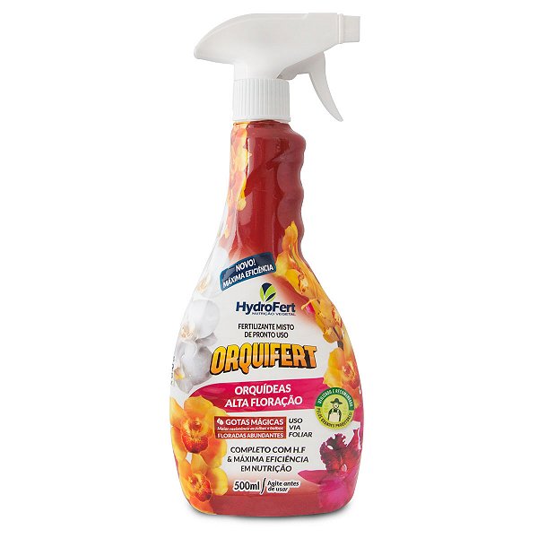 Fertilizante Pronto Uso Orquídeas Alta Floração - 500ml
