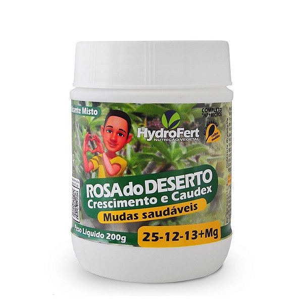 Fertilizante para Mudas de Rosa do Deserto - Linha Leudo Jr.