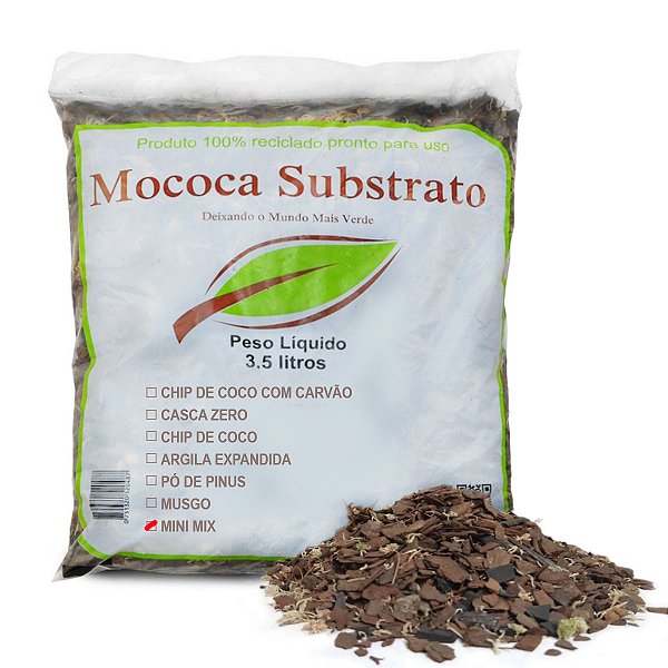 Mini-mix Orquídeas 3,5 Litros - Especial Mudas - Mococa