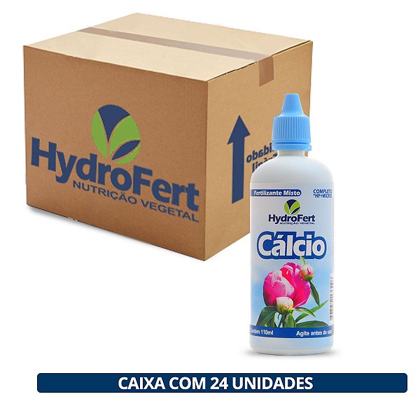 Cálcio Hydrofert (110ml) - Caixa com 24 Unidades