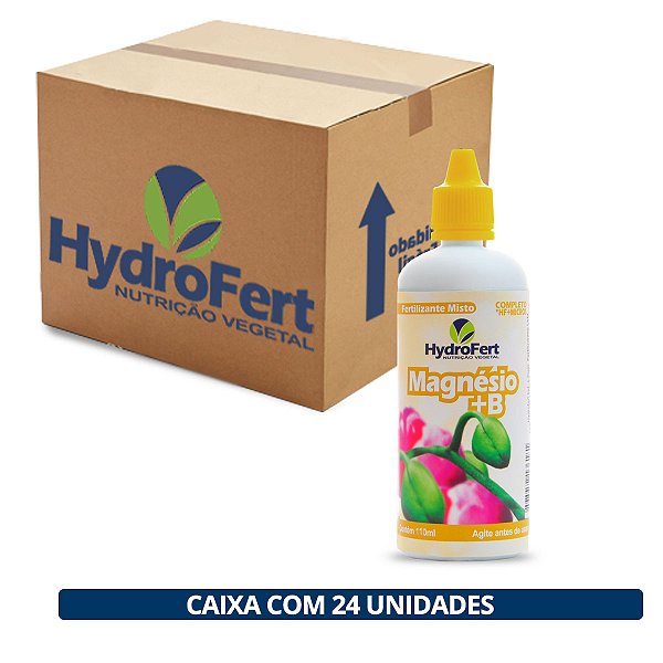Magnésio + Boro Hydrofert (110ml) - Caixa com 24 Unidades