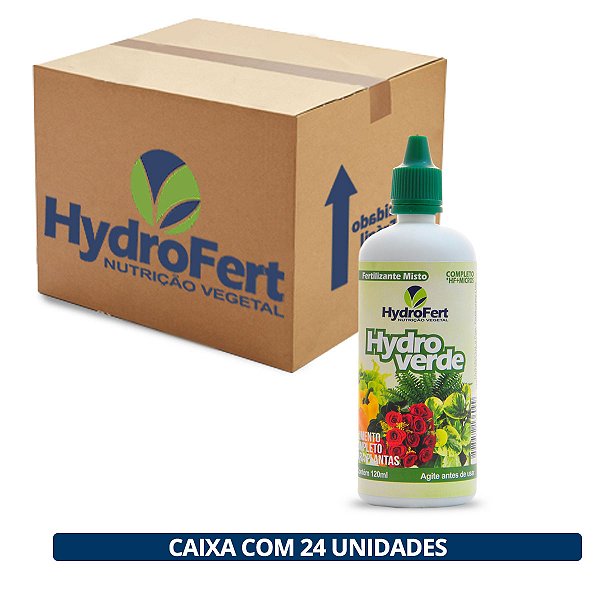 Hydroverde Hydrofert (110ml) - Caixa com 24 Unidades