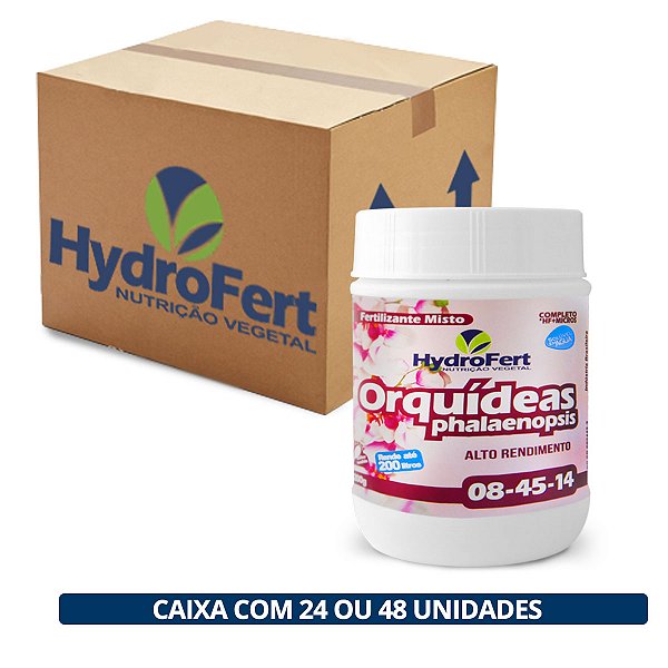 Fertilizante Orquídeas Phalenopsis Hydrofert - Caixa Com 24 ou 48 Unidades