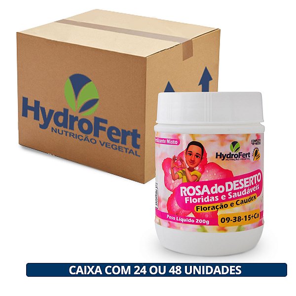 Fertilizante Rosa do Deserto Floração Leudo Jr. - Caixa Com 24 ou 48 Unidades
