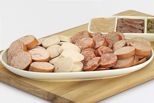 Salsichas e Linguiça Fatiadas 4 x 1  - 400g