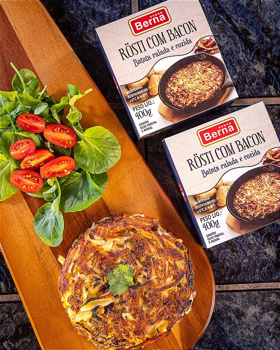 Rösti com Bacon 400g