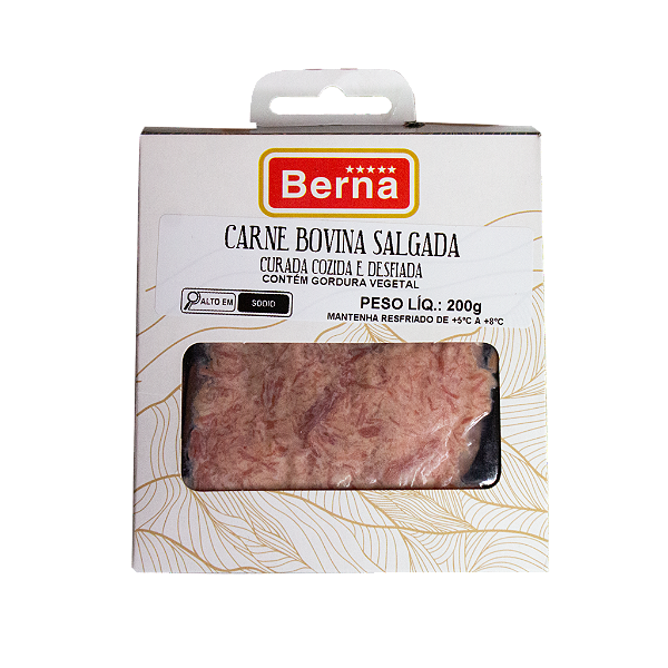 CARNE DESFIADA BOVINA - 200g ⭐