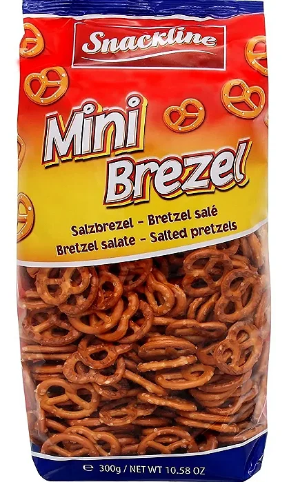 MINI BREZEL 300g - SNACK LINE IMPORTADO