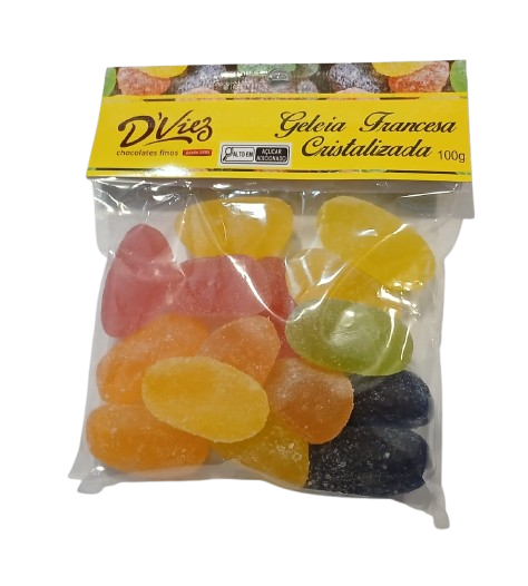 Bala geleia Francesa Cristalizada 80g