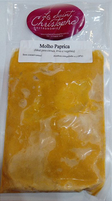 Molho de páprica para schnitzel 150g