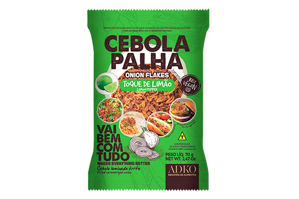 Cebola Palha Adko 70g - Toque Com Limão
