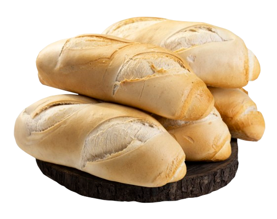 Baguetinha de fermentação natural - 4 unidades