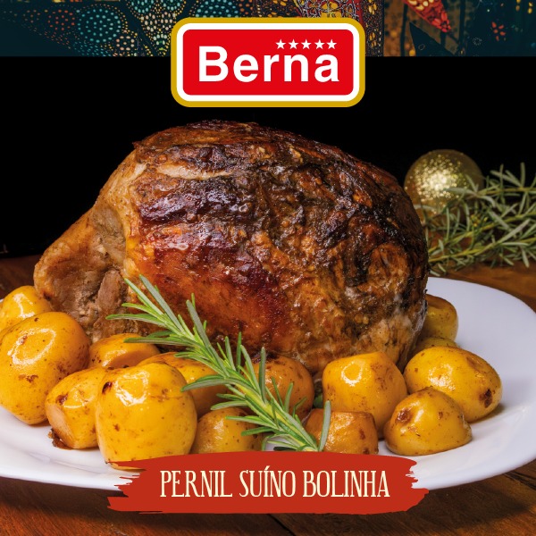 Pernil temperado, cozido e defumado S/ Osso médio - 1,890kg