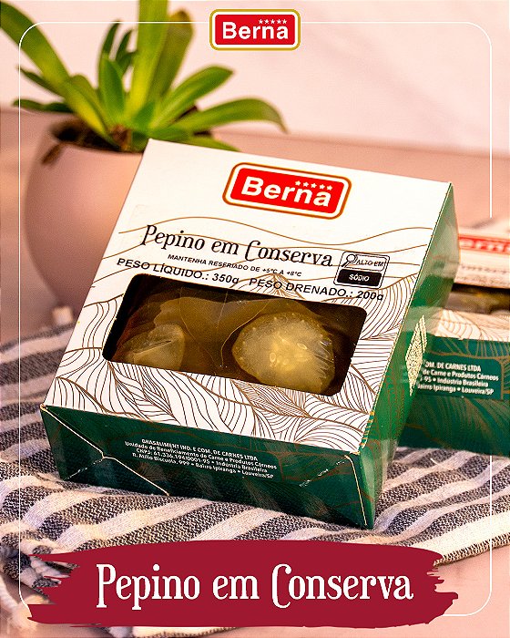 Pepino em Conserva 200g