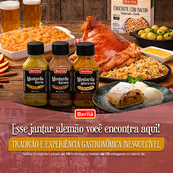 JANTAR ALEMÃO ( COMBO SERVE 5 PESSOAS) ⭐