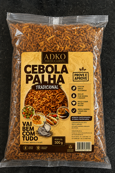 CEBOLA CRISPY TRADICIONAL 500G