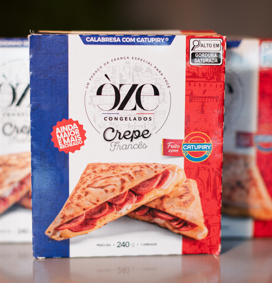 Crepe - Sabor Calabresa com Catupiry 240g