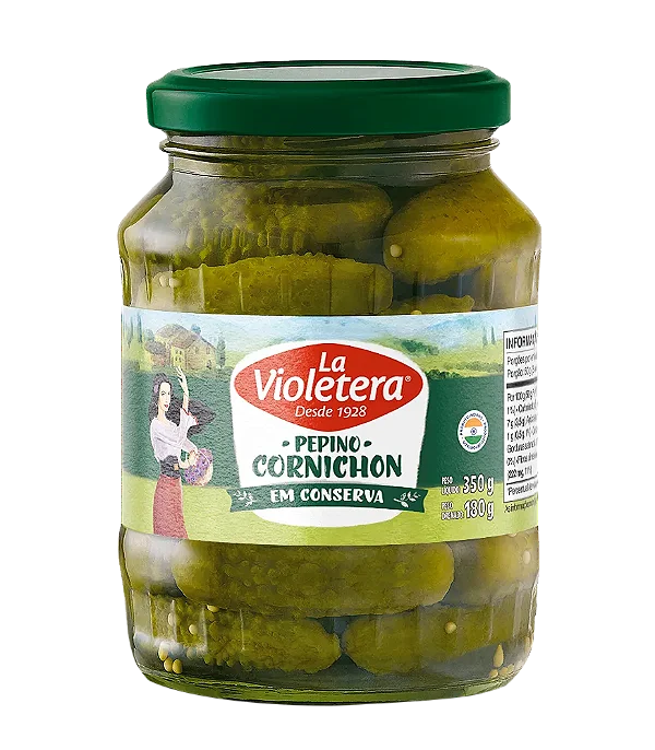 PEPINO CORNICHON - LA VIOLETERA 180g