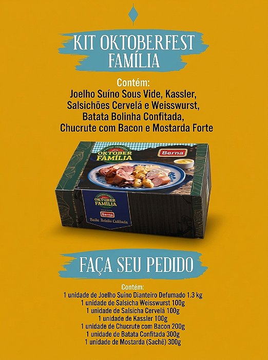 KIT OKTOBERFEST FAMILIA BERNA