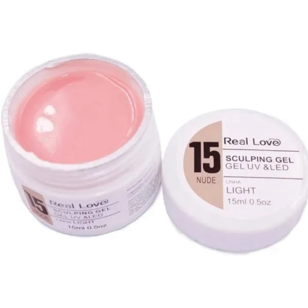 Gel Sculpting Nº 06 Uv/Led Ultra Brilho 15ml - Real Love