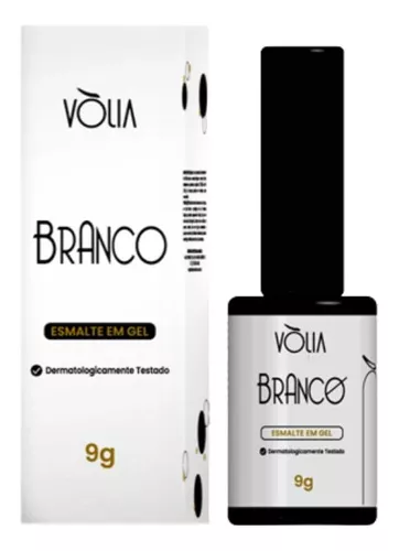 Esmalte em Gel Branco 9g Vólia