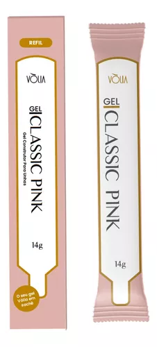 Sachê 14g Gel Hard Pink Vólia