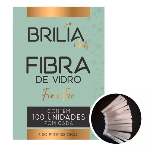 FIBRA FIO A FIO C/100 UNIDADES BRILIA