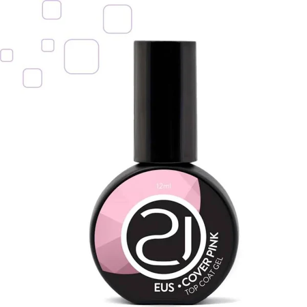 TOP COAT EUS COVER PINK 12ML