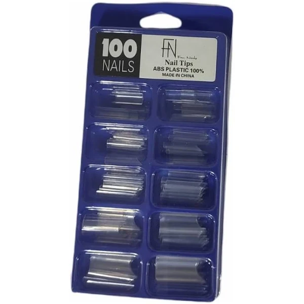 TIPS CURVATURA C BAILARINA TRANSP FAN NAILS C/ 500UNID