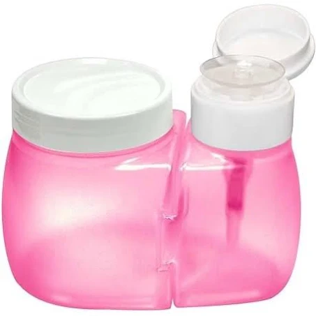 Porta Algodão Duplo Rosa